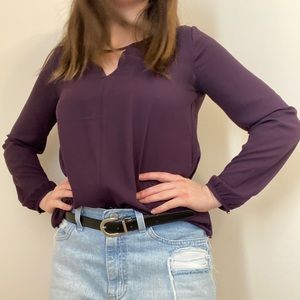 Purple Blouse